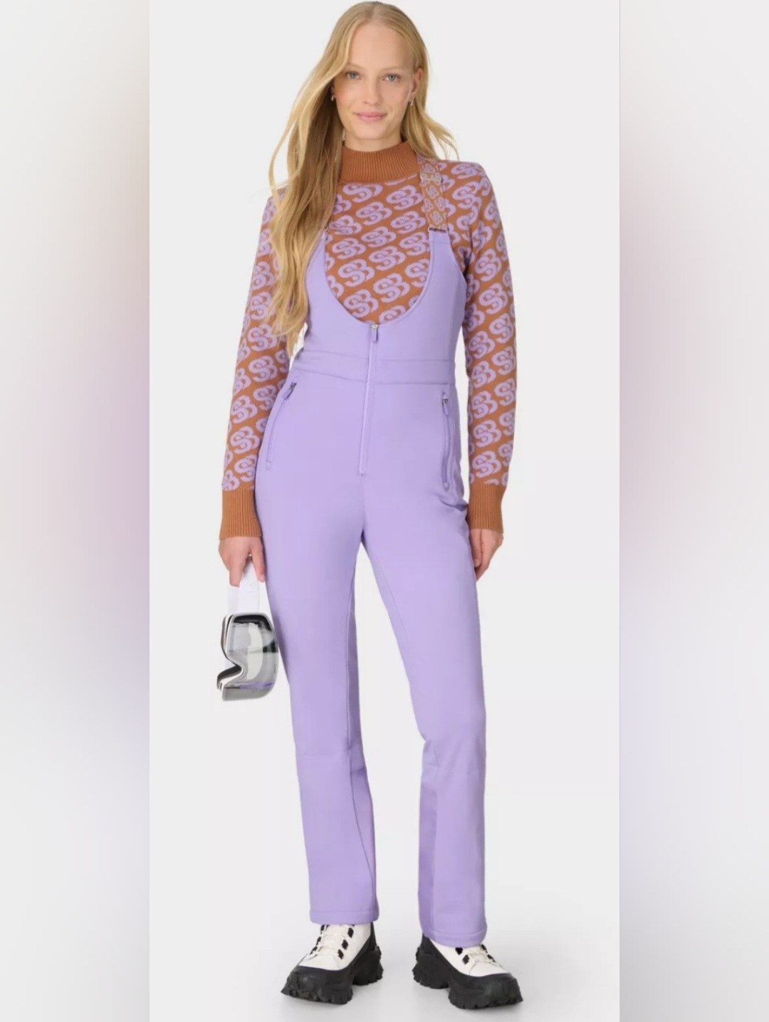 Sweaty Betty Power Sculpting Bib Overalls Size 6 Msrp $488